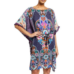 Johnny Was Saba Tunic Cover-Up Swimsuit Cover / Bathing Suit Cover Up
